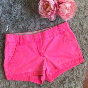 J Crew Pre-loved 3” Chino Shorts, Pink Size 6